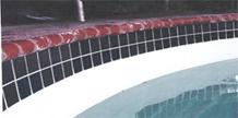 pool fountain tile cleaning